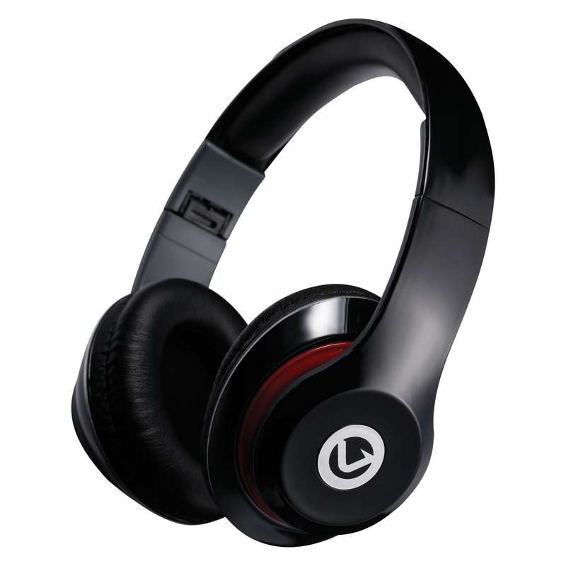 Volkano Wired Aux Headphones with Mic Falcon Series - Black