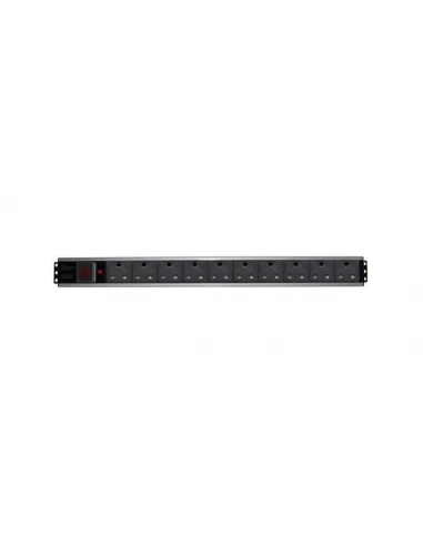 Acconet Power Distribution Unit, 1U, 7 way, 3 Pin SA plug