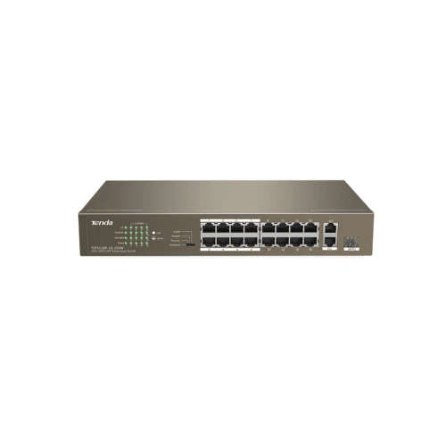 Tenda 18 Port with 16PoE 150W 2xGB 1xSFP