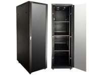 Acconet 42U Unassembled Floor Standing 1000mm Cabinet Perforated