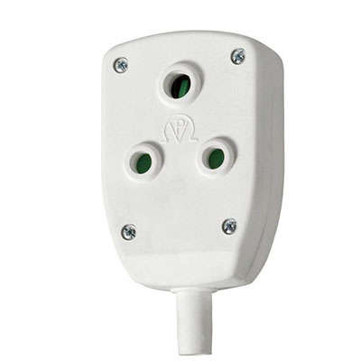 Ellies Double Janus Coupler- White
