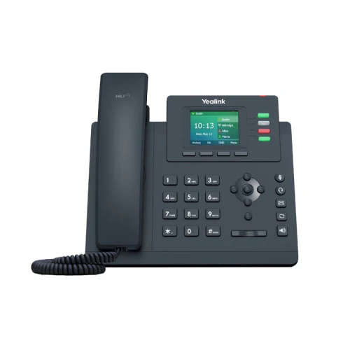 Yealink Classic Gigabit IP Phone, 4 SIP accounts 2x GB RJ45, HD Voice, PoE, No PSU
