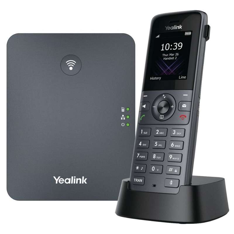 Yealink W74P IP DECT Phone System with Base Station (Incl. W70B And W74H)