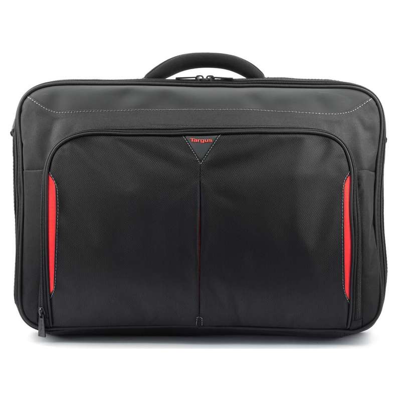 Targus Classic+ 17-18" Clamshell Laptop Bag - Black/Red