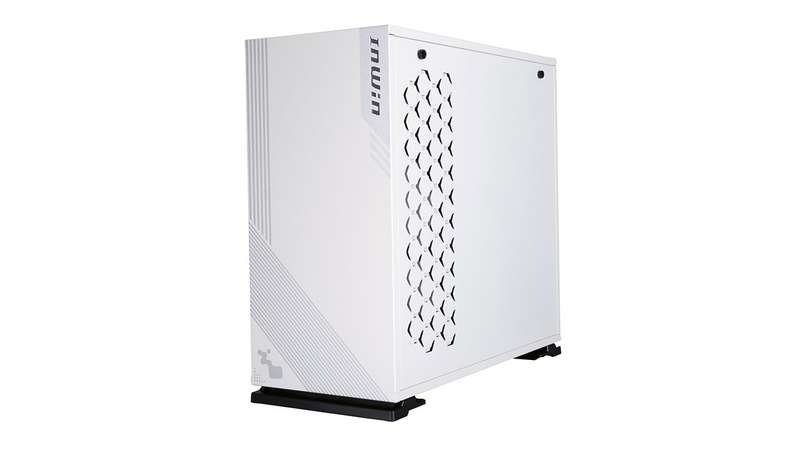 InWin 103 BLACK Tempered Glass White Steel ATX Mid Tower Desktop PC Case