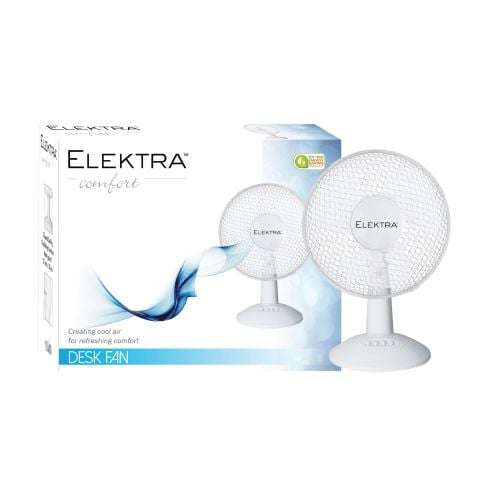 Elektra Comfort Desk Fan 30cm