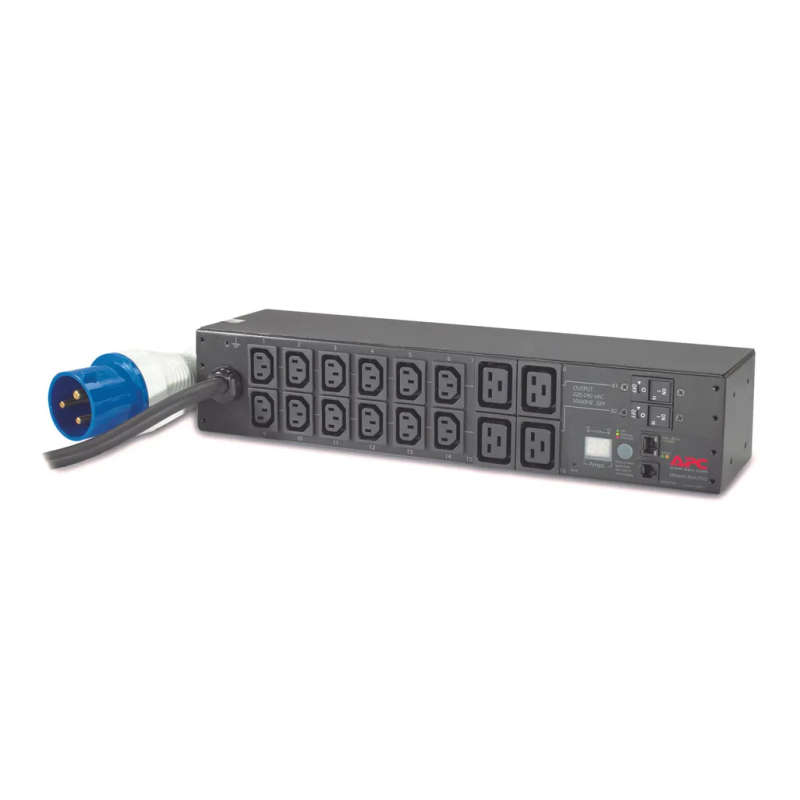 APC AP7822B 16 AC Outlet Power Distribution Unit 2U Black