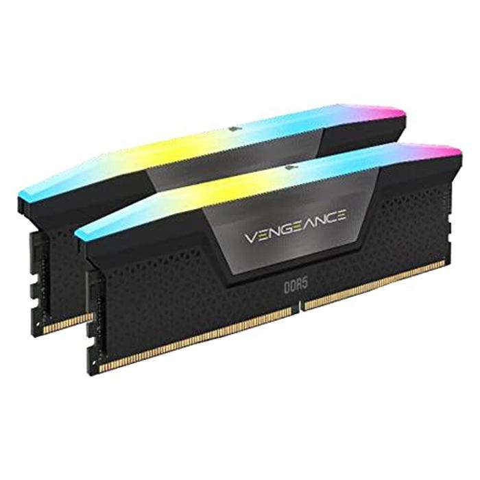 Corsair Vengeance RGB 48GB (2x24GB) DDR5 7200MHz CL36 Intel XMP iCUE Compatible