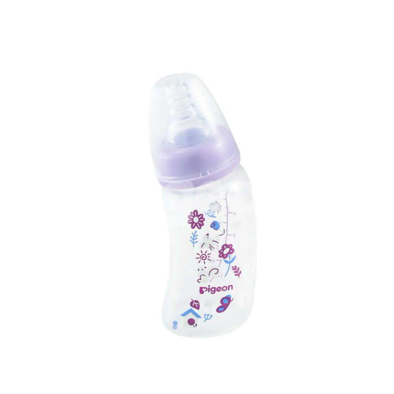 Pigeon Flexible Curve Bottle 150ML - Garden
