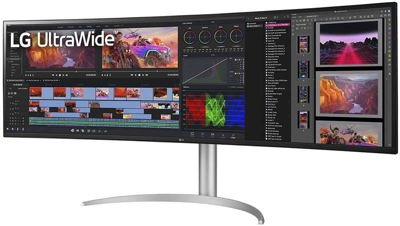 LG 49 inch 49WQ95C Series UltraWide WQHD Curved Gaming Monitor
