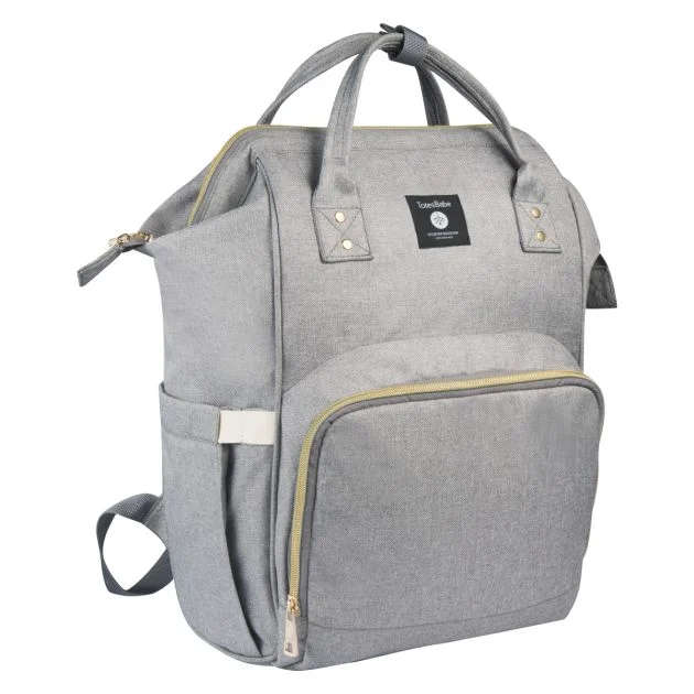 Totes Babe Alma Diaper Backpack Colour block Grey/ Charcoal
