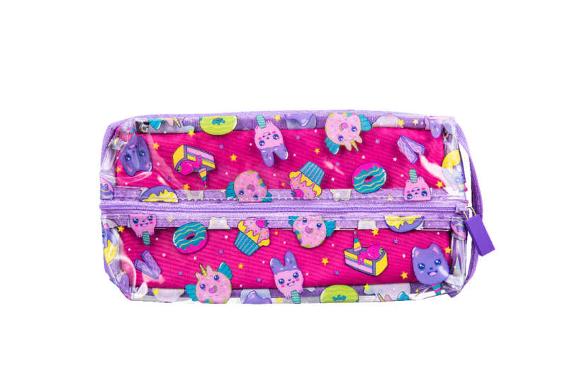 Quest Rainbow Value Pencil Case Pink