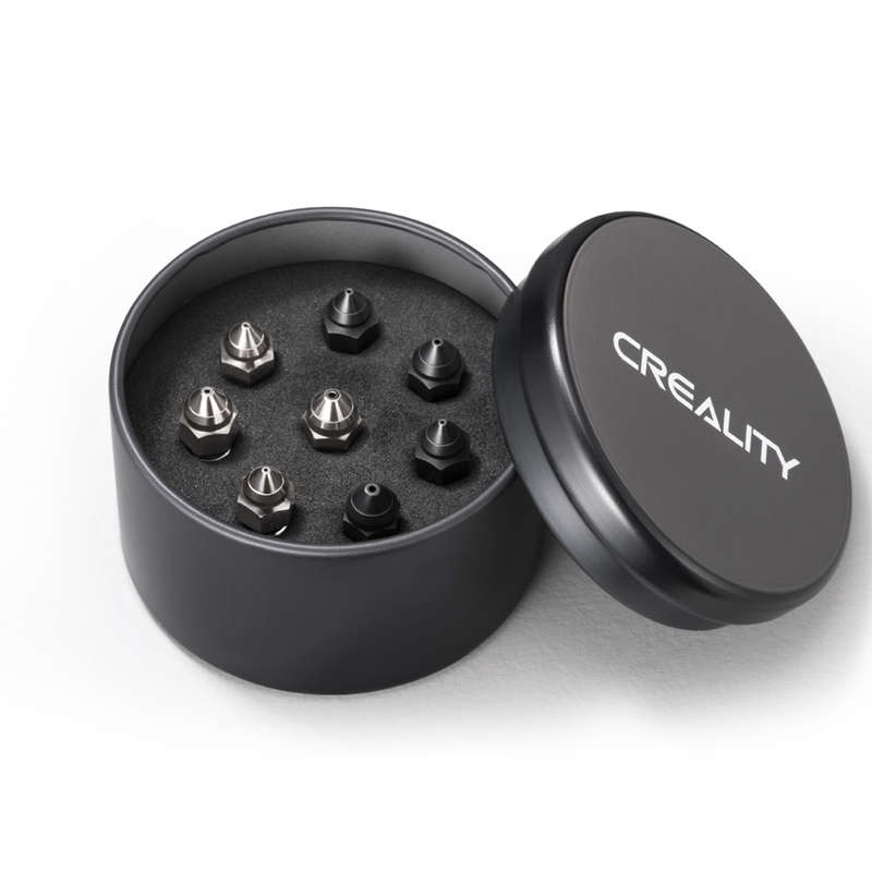 Creality High flow nozzle kit 8pc K1/K1Max MK8 0.4/0.6/0.8mm