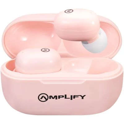 Amplify Zodiac 2.0 Series TWS Earphones with Charging Case - Pink