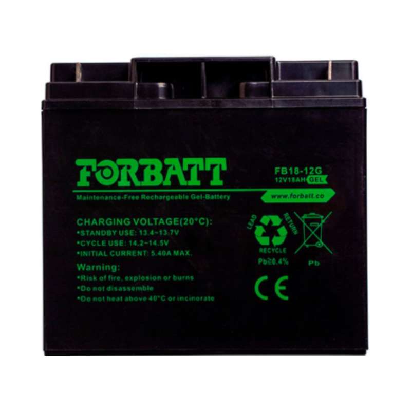 Battery - 18A/H Rechargeable 12V