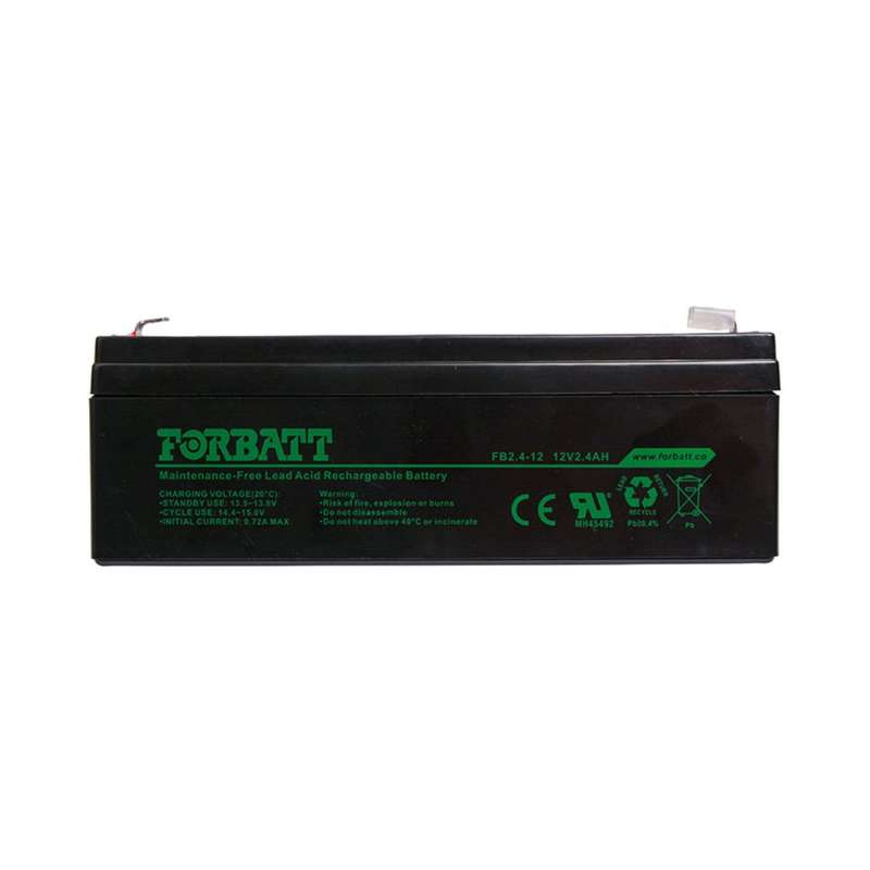 Battery - 2.4A/H Rechargable 12V (Forbatt)