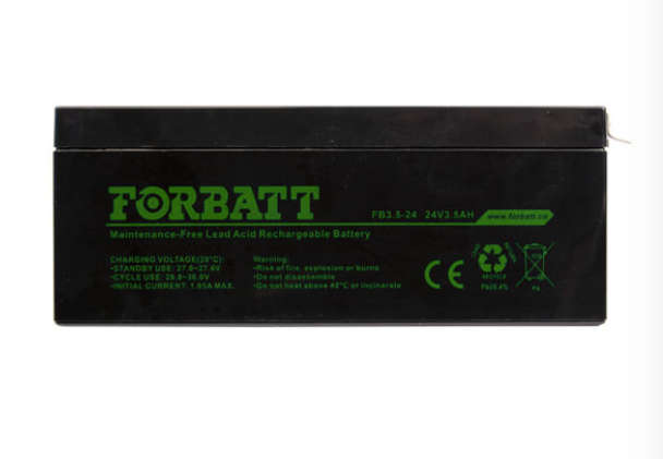 Battery - 3.5A/H Rechargable 24V ( Forbatt)