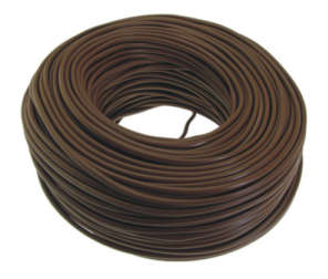 Cable 6 Core Comms Brown 100m Solid CCA