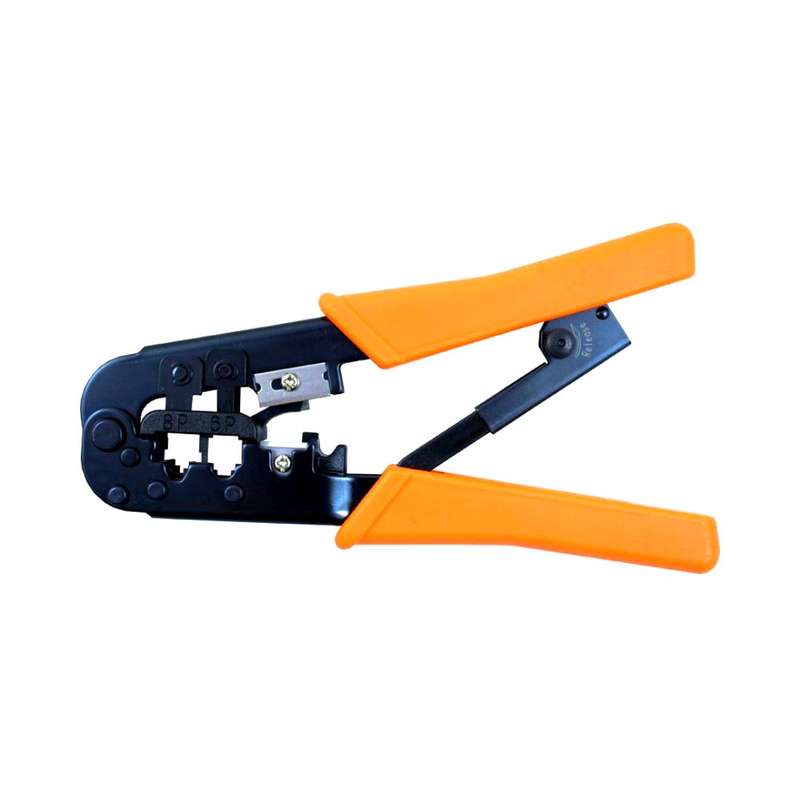 Crimp Tool For RJ11-RJ45 With Wire Stripper