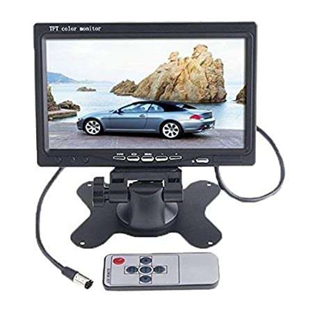 7'' LCD Monitor With Audio & HDMI