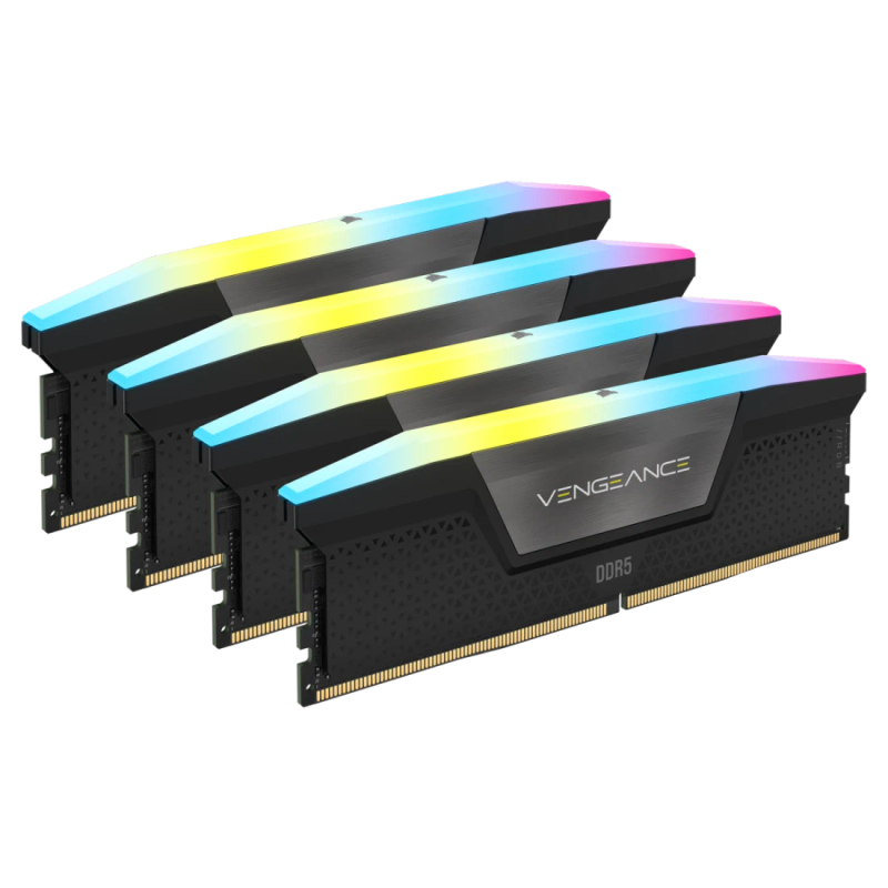 CORSAIR VENGEANCE RGB DDR5 64GB (4 x 16GB) DDR5 6600 CL32-39-39-76 1.4