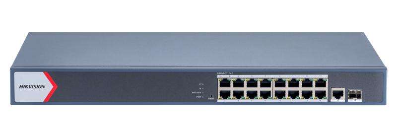 Hikvision 16 Port Gigabit Smart Managed POE Switch