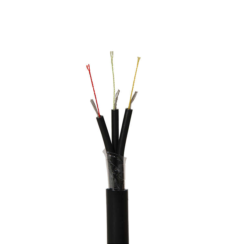 HT cable 30m 3 core blck slimline