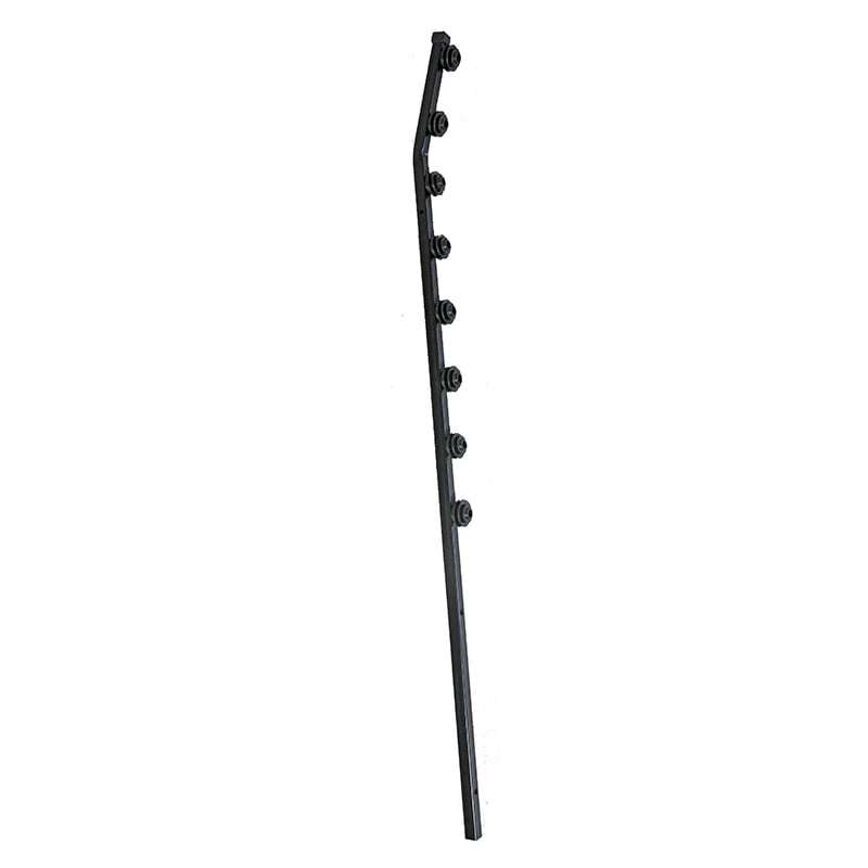 Sq Tubing 8 Wire Golf Pole Black