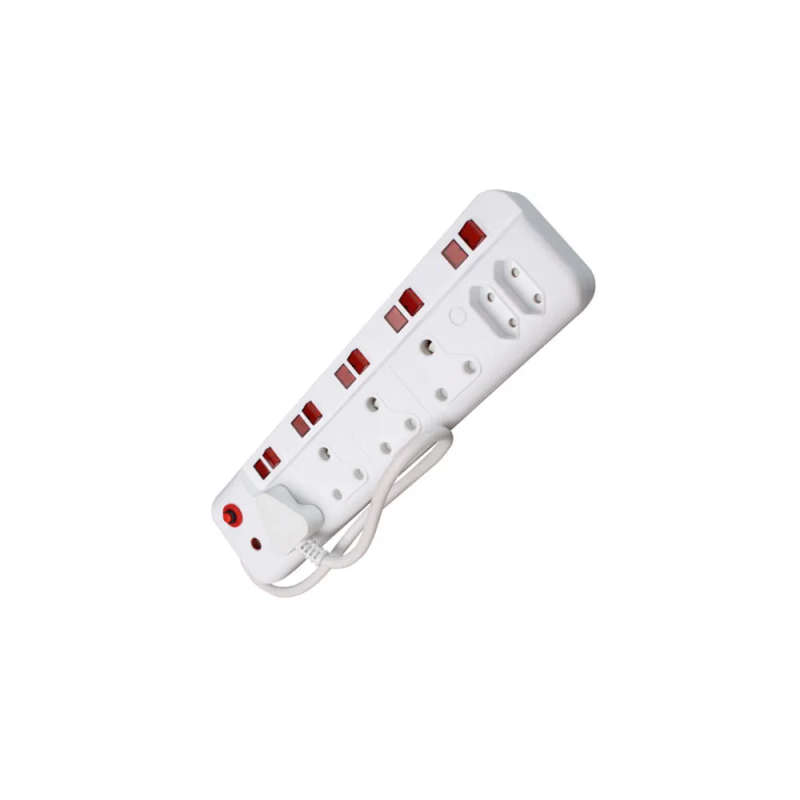 Ellies 6 Way  Multiplug With Illuminated Switches