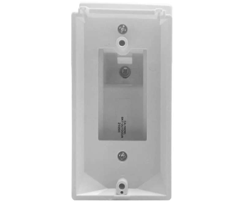 Optex XWave1 Wallmount Bracket QXI Detectors White