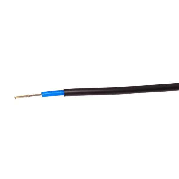 HT cable 100m black slimline