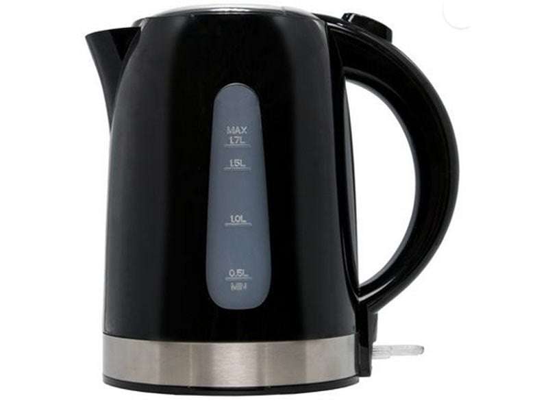 ELEKTRA - 1.7L PLASTIC KETTLE BLACK