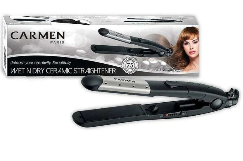 Carmen Wet And Dry Ceramic Hair Straightener