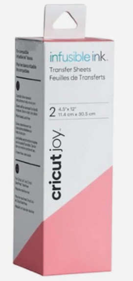 Cricut Joy Infusible Ink Transfer Sheets 2-Pack (Rose Pink)