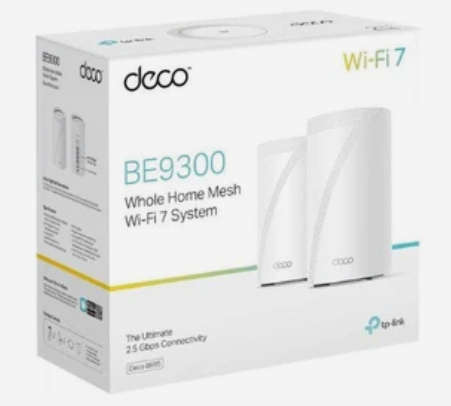TP-Link Deco BE65(2-Pack) BE9300 Whole Home Mesh WiFi 7 System