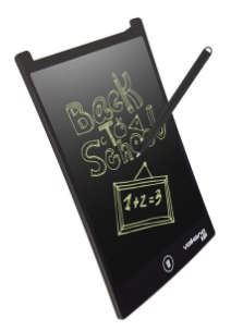 Volkano Kids Doodle Series 8.5" Writing and Drawing Board - Black