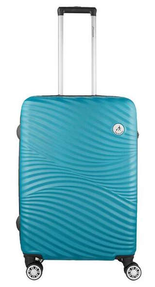 Travelwize Maui ABS 4-Wheel Spinner 65cm Luggage Ocean