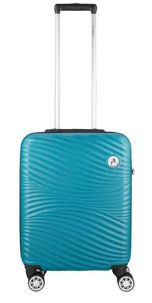Travelwize Maui ABS 4-Wheel Spinner 55cm Luggage Ocean