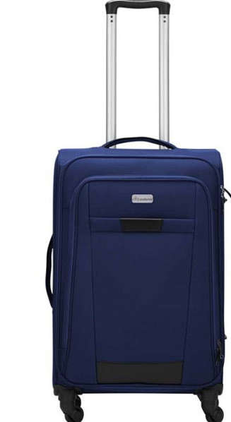 Travelwize Arctic 55cm 4-wheel spinner trolley case Navy