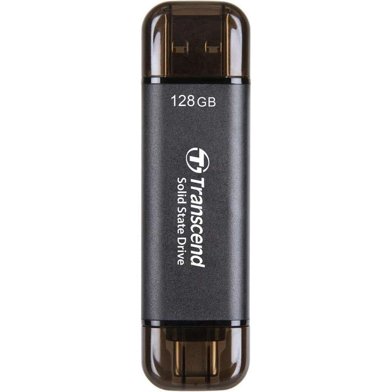 TRANSCEND 128 GB ESD310C USB3.2 TYPE A & C (USB 10Gbps) OTG COMPACT PO