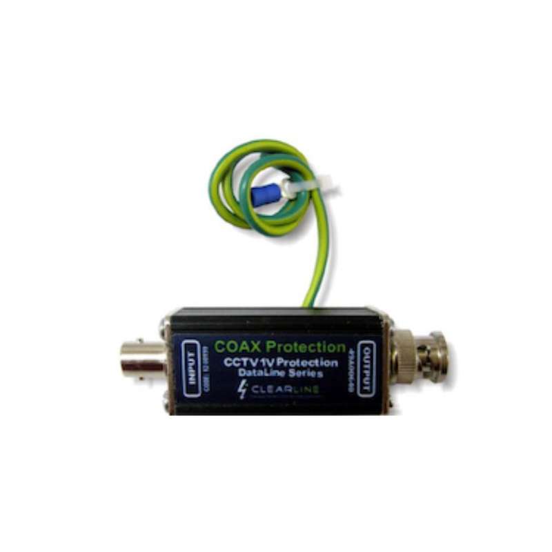 Clearline Single Co-Ax Inline Surge Protector