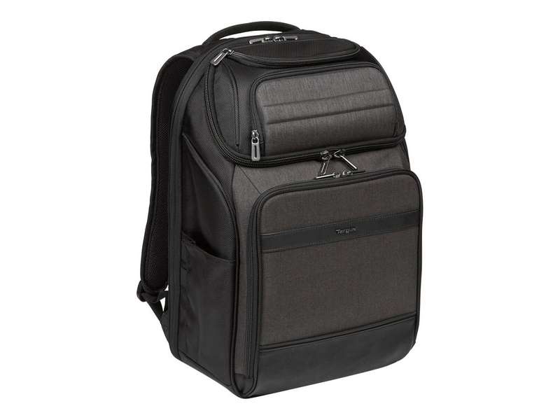 Targus CitySmart 15.6 Professional Laptop Backpack  Black/Grey