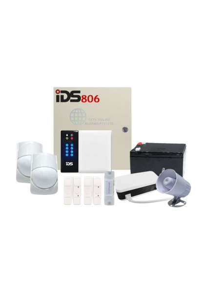 IDS 806 F/Wired Kit 2Mags 2 Panics 2Motionsense