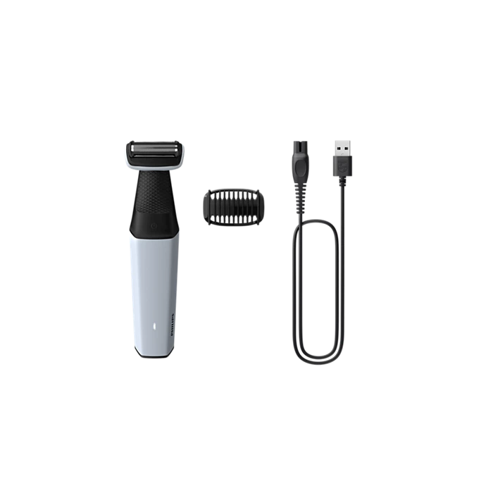 Philips 3000 Showerproof Body and Groin Body Trimmer - 1x3mm