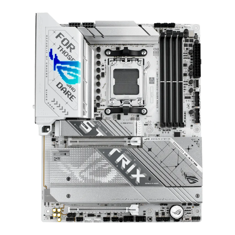 Asus ROG Strix X870-A Gaming WIFI DDR5 ATX White Gaming Motherboard