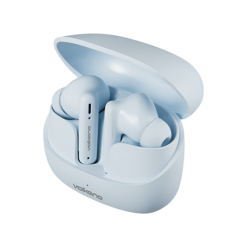 Volkano Jupiter Series TWS Earphones - Pastel Blue