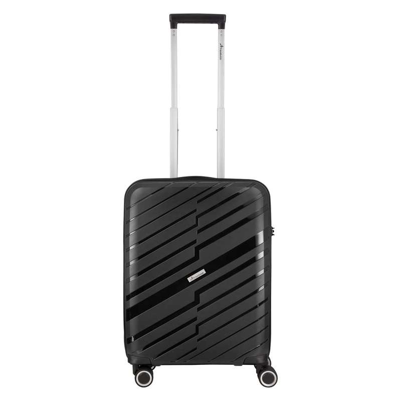 Travelwize  Java PP 4-Wheel Spinner 55cm Luggage Black