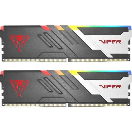 Patriot 32GB Viper Venom RGB DDR5 6200 MHz UDIMM Memory Kit (2 x 16GB)