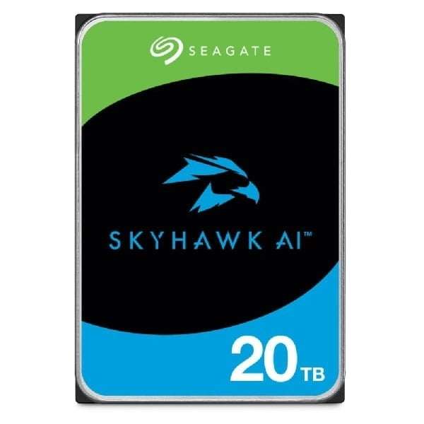 Seagate Skyhawk AI 20TB 3.5 HDD Surveillance Drive