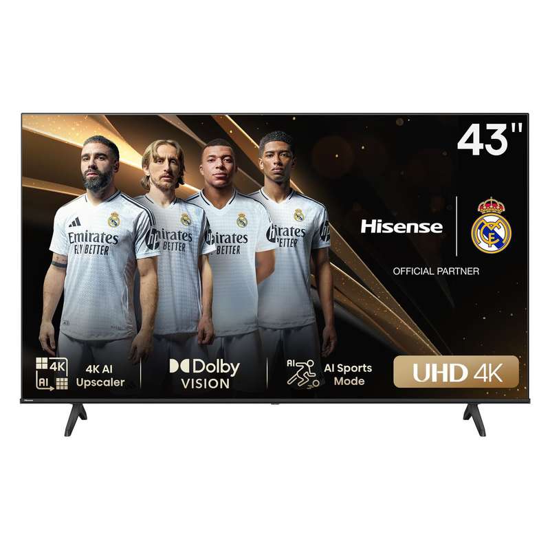 Hisense 43 inch A6N Series Direct LED UHD Vida Smart TV - Resolution